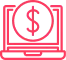 dollar revenue icon