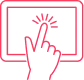 laptop touch screen icon